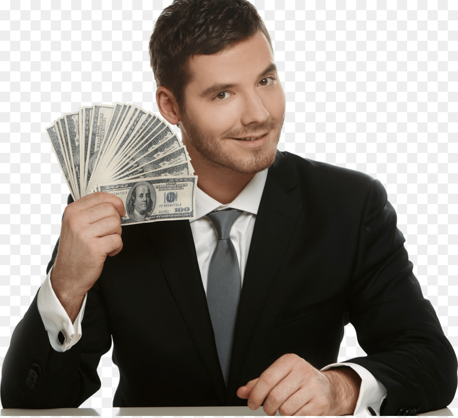 Hombre Con Dinero，Dinero PNG