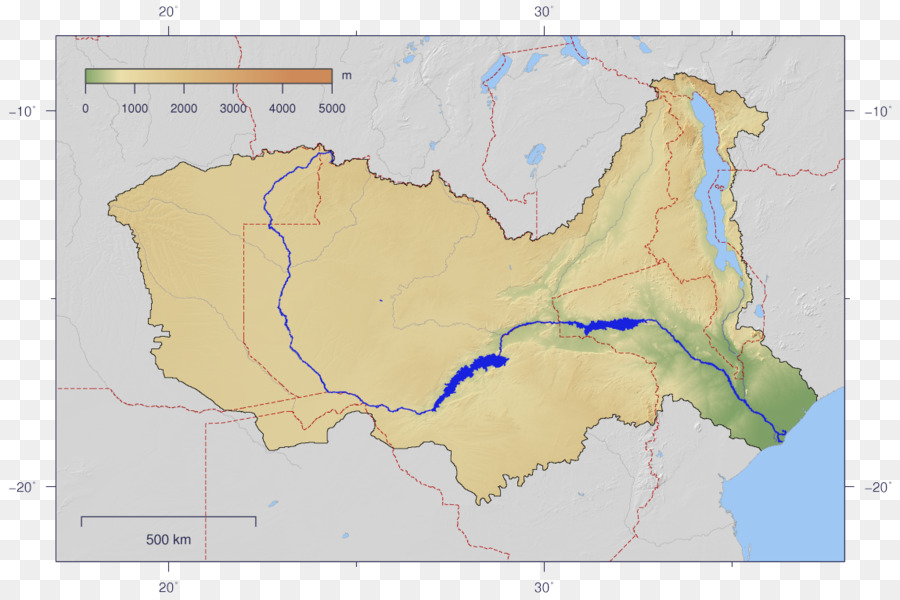 Zambezi，División De Drenaje PNG