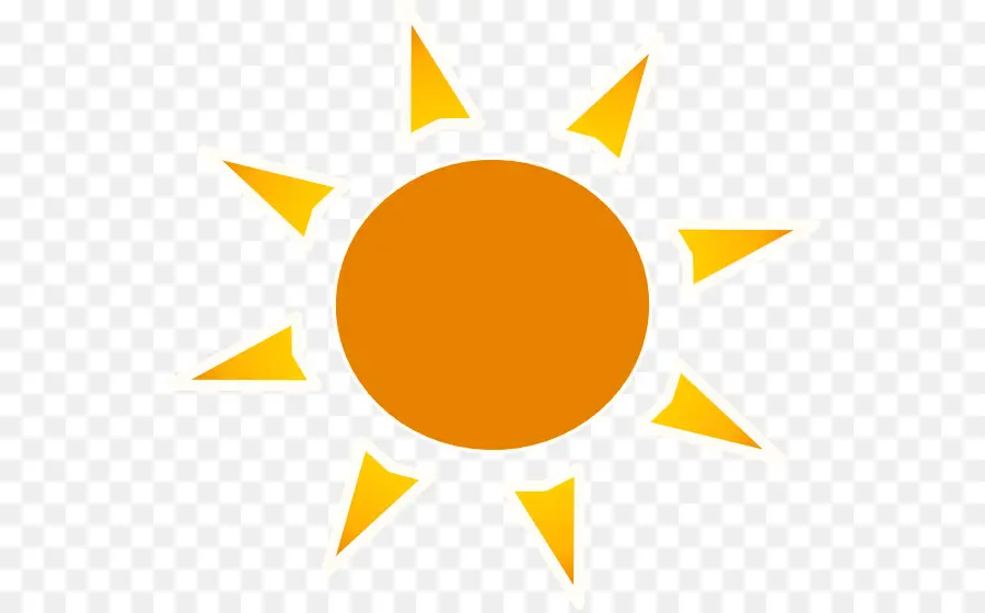 Sol Amarillo，Luz Solar PNG