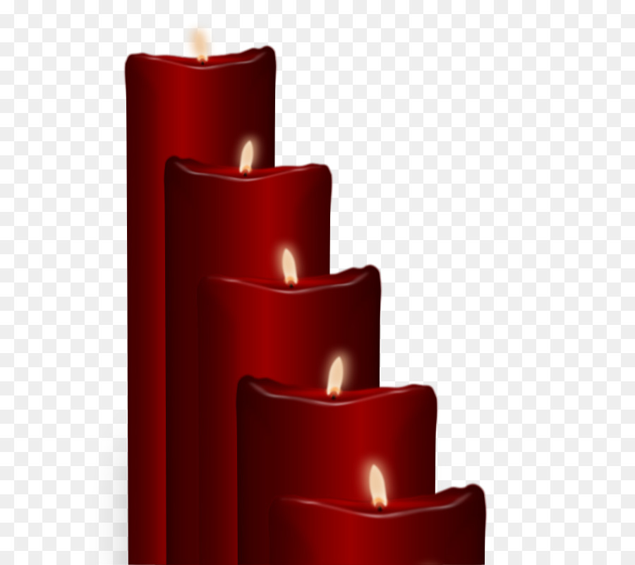 Velas，Rojo PNG