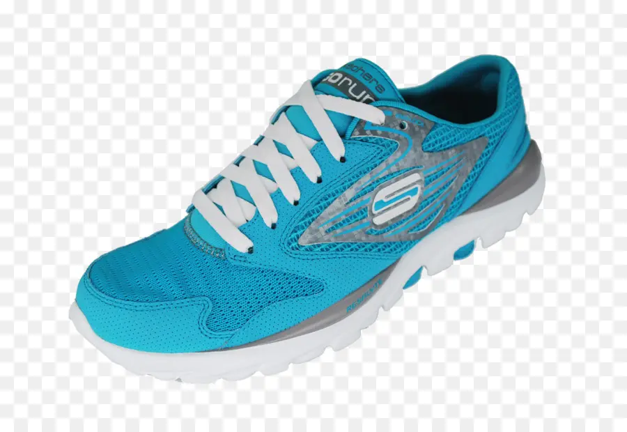 Zapato Para Correr Azul，Skechers PNG