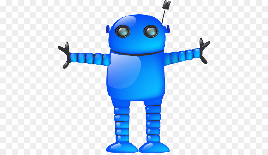 Azul Robot，Iconos De Equipo PNG