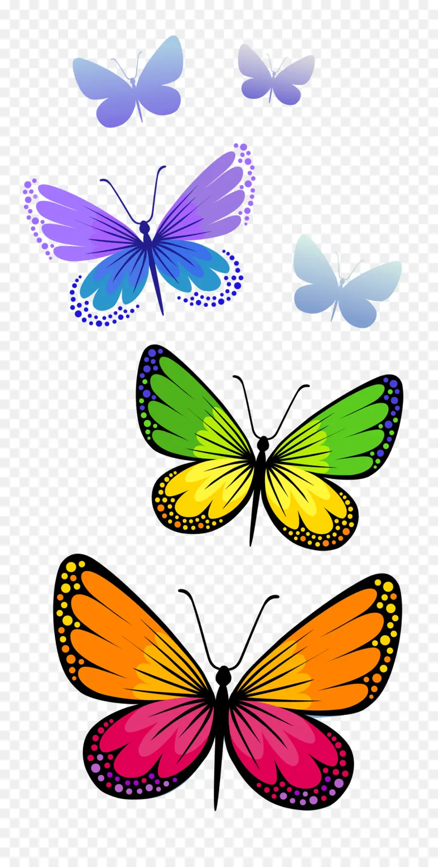 Mariposa，Fondo De Escritorio PNG