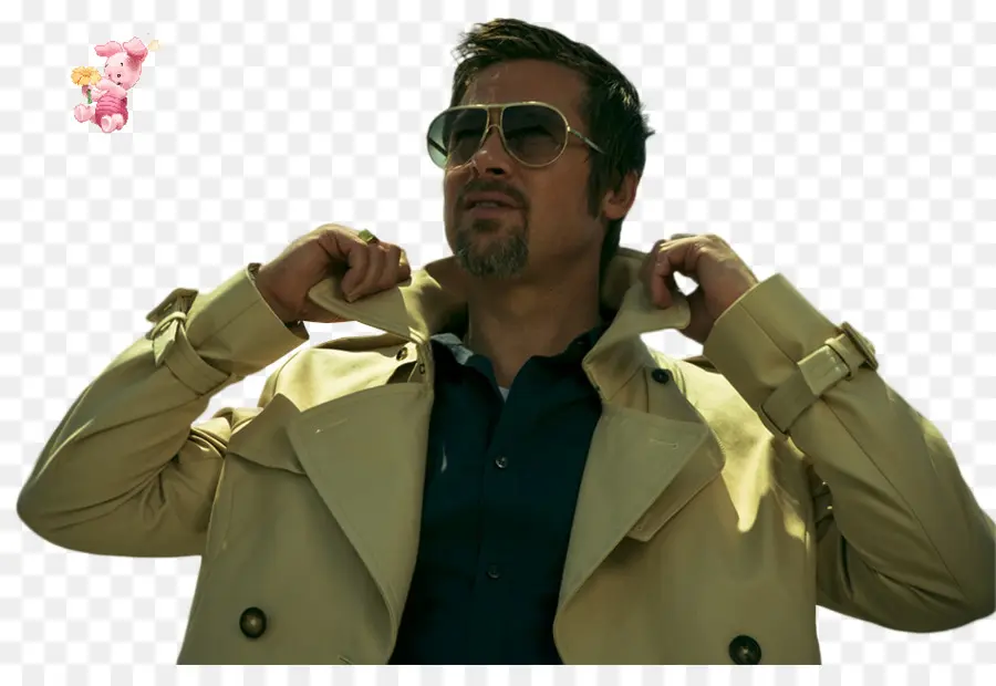 Brad Pitt，Trench Coat PNG