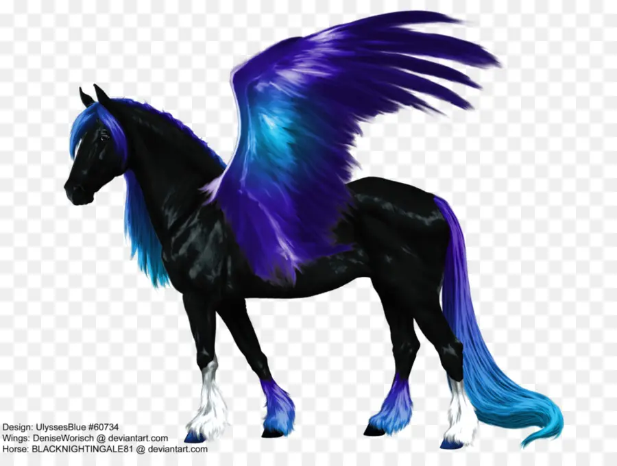 Horse Del Cuarto Americano，Pegaso PNG