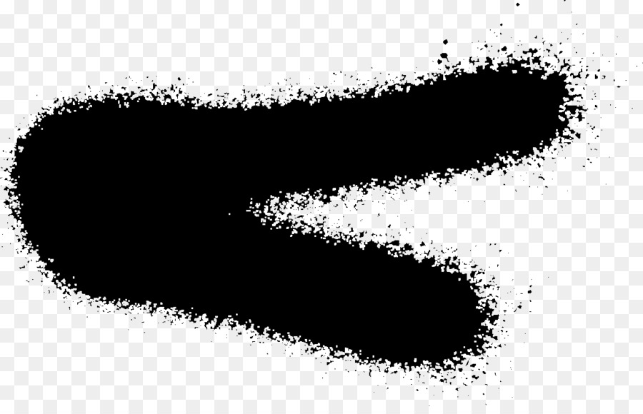 Mancha De Tinta Negra，Negro PNG