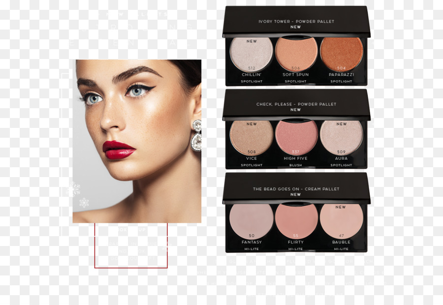 Paleta De Maquillaje，Belleza PNG