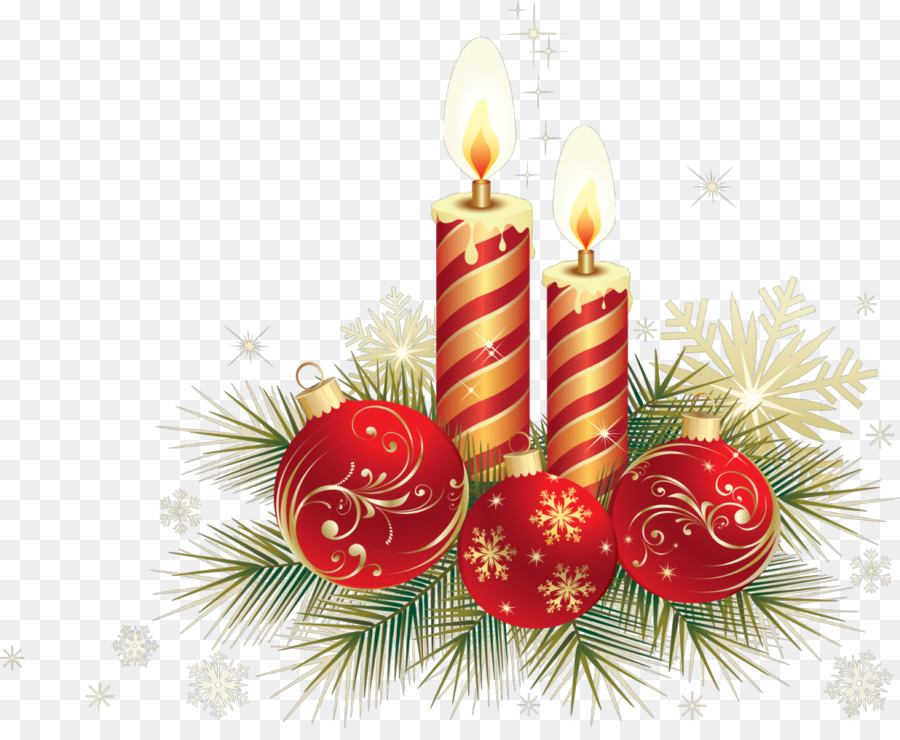 Velas De Navidad，Acebo PNG