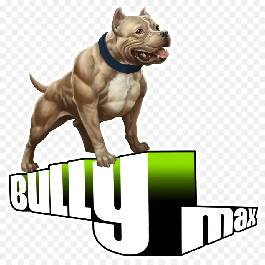 Logotipo De Bully Max，Perro PNG