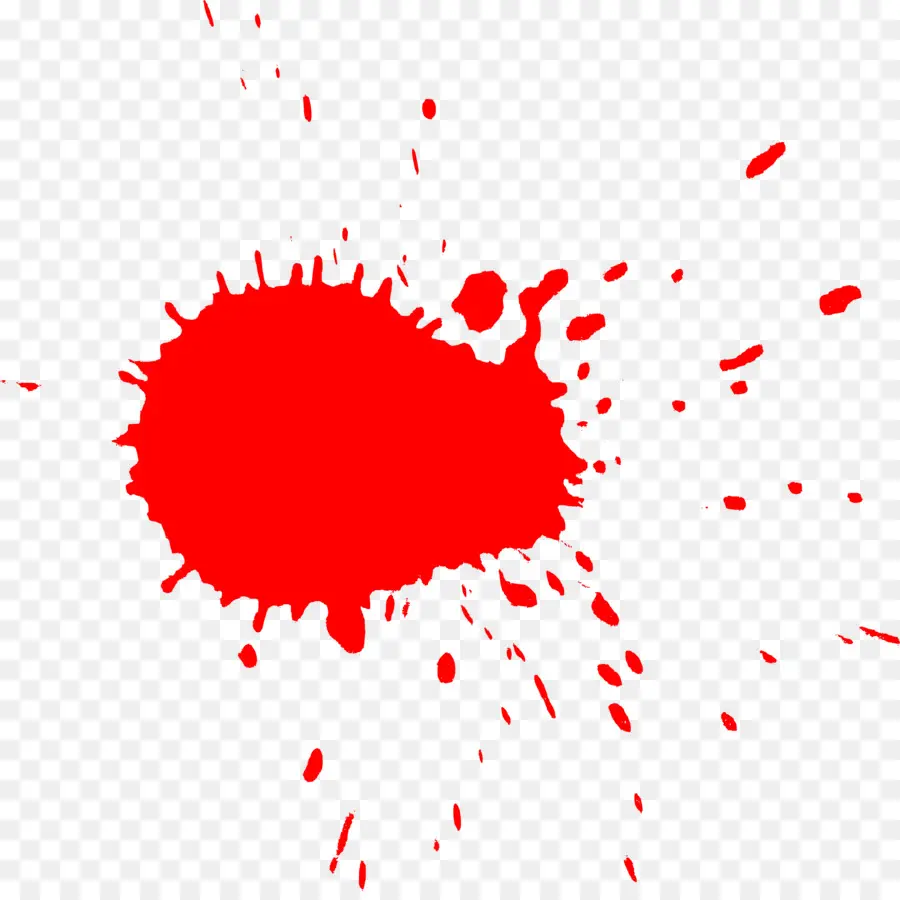 Salpicaduras De Pintura Roja，Chapoteo PNG