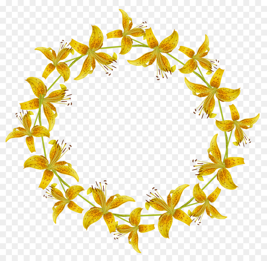 Corona De Flores，Flores PNG