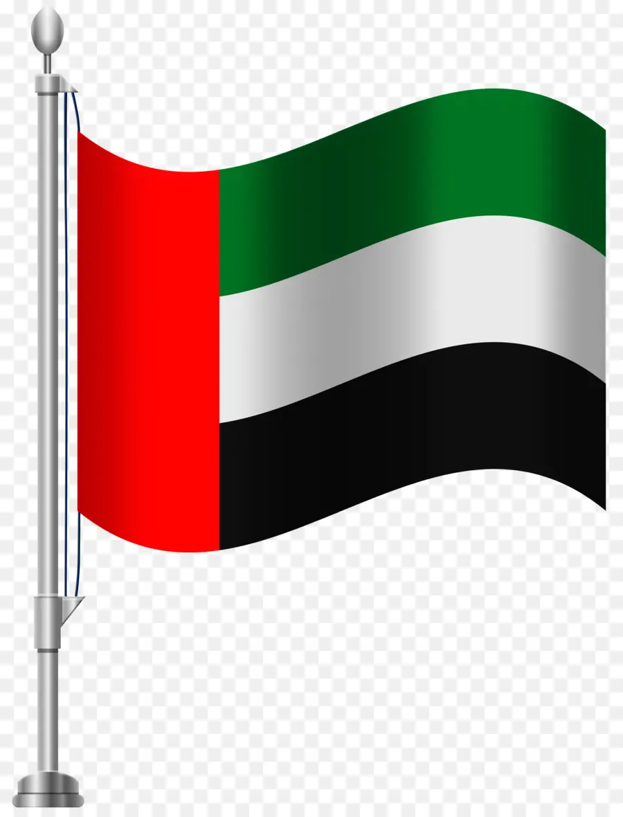 Bandera De Los Emiratos árabes Unidos，Símbolo Nacional PNG