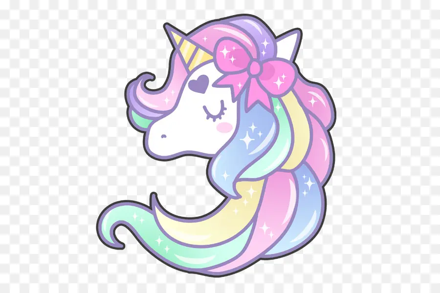 Unicornio，Pintura A La Acuarela PNG