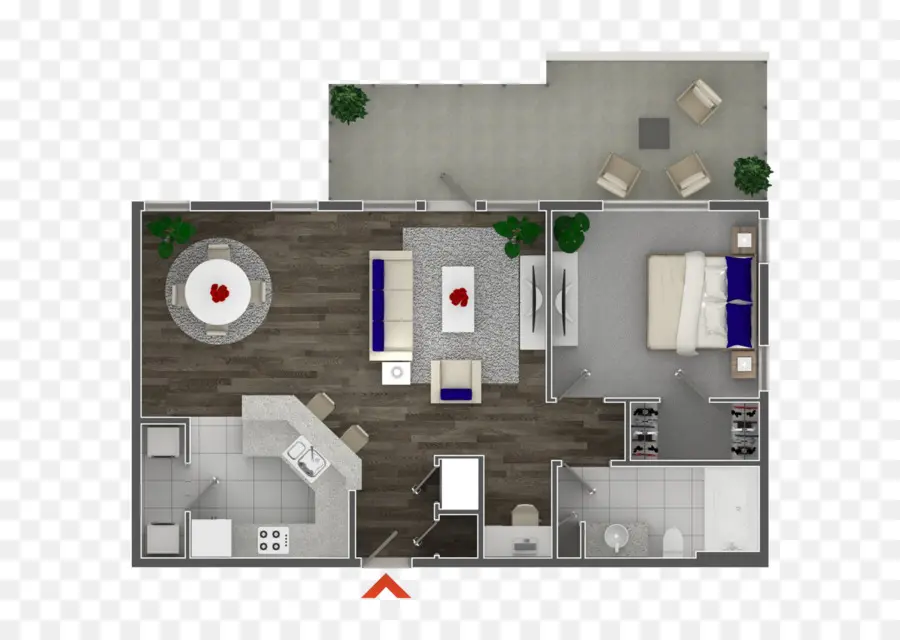 Apartamento，Apartamento Estudio PNG