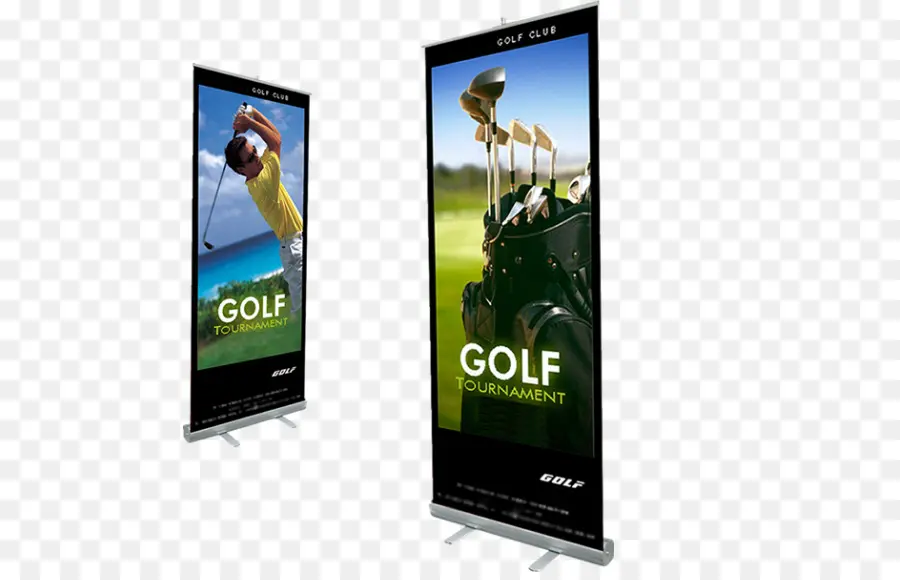 Pancartas De Torneos De Golf，Anuncio PNG