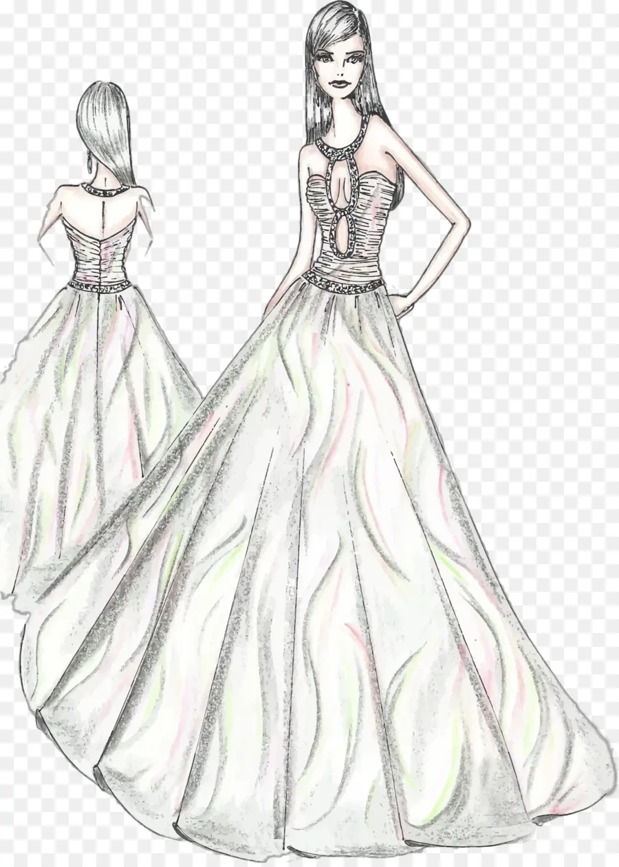 Vestido，Mujer PNG