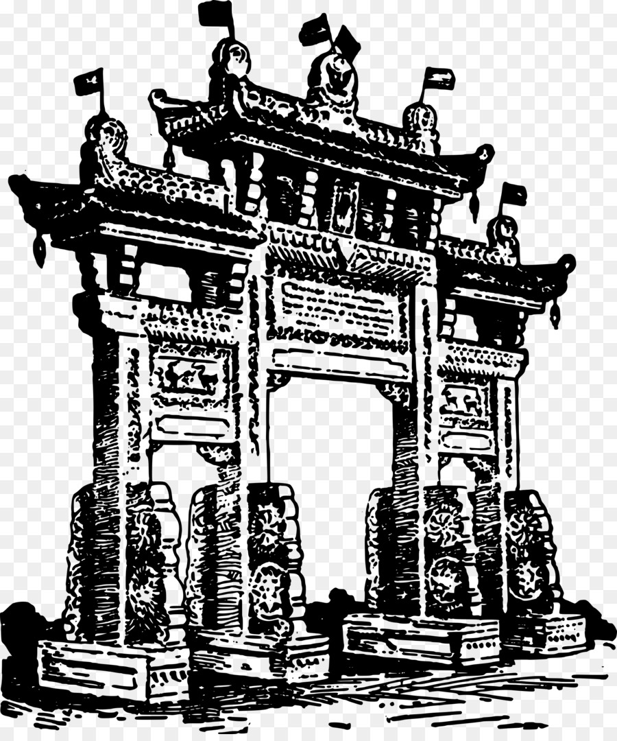 La Puerta Del Dragón，China PNG