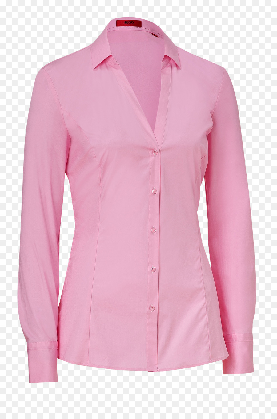 Camisa Rosa，Blusa PNG