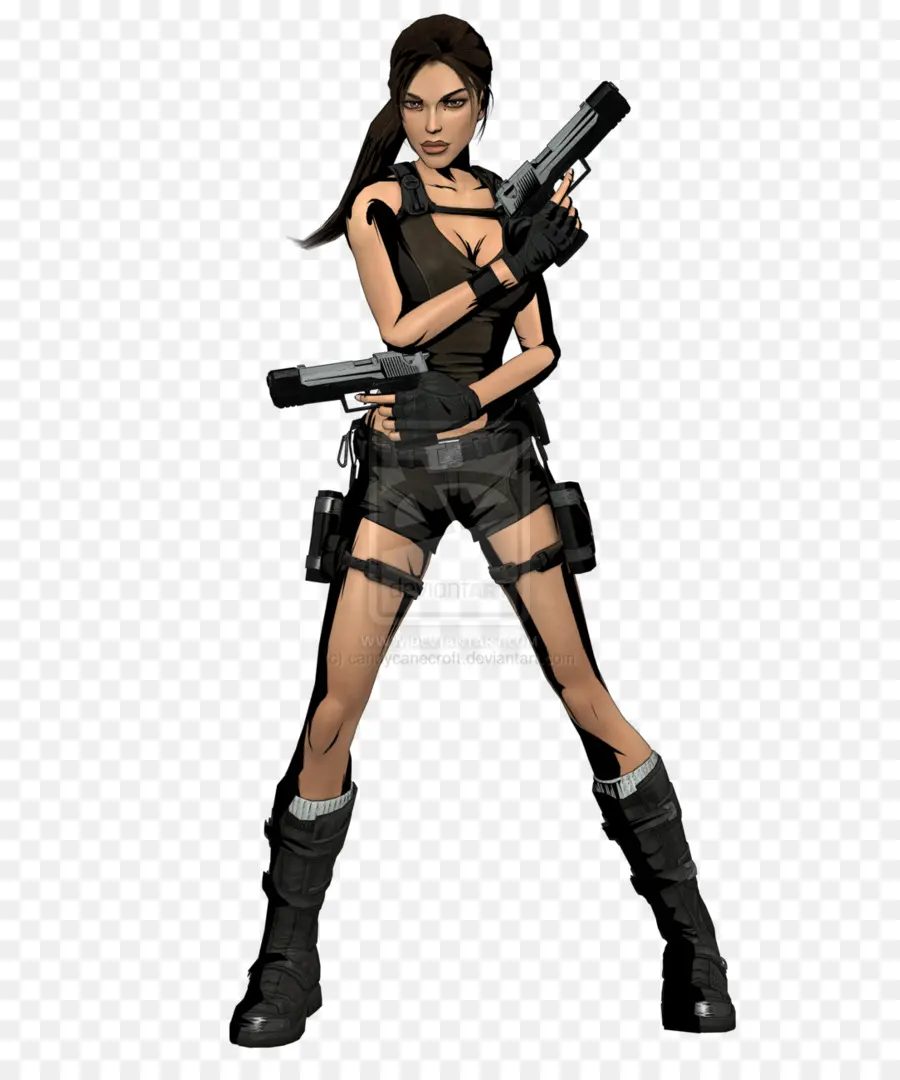 Muerto，Lara Croft PNG