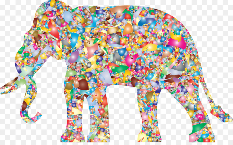 Elefante，Pintura PNG