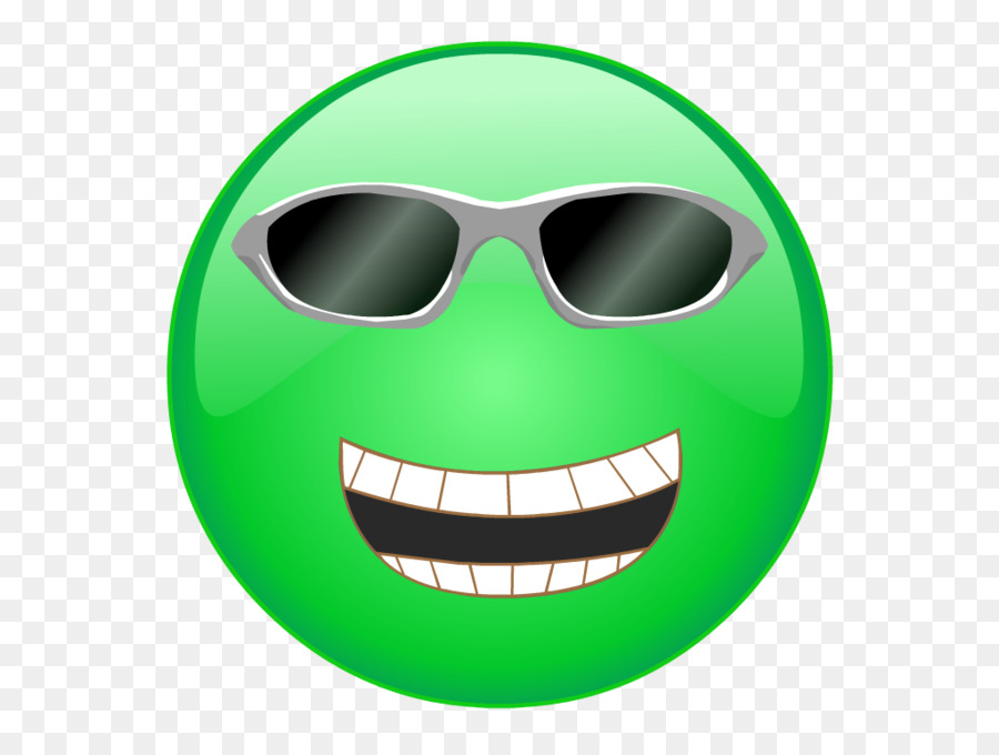 Cara Sonriente Verde，Sonriente PNG