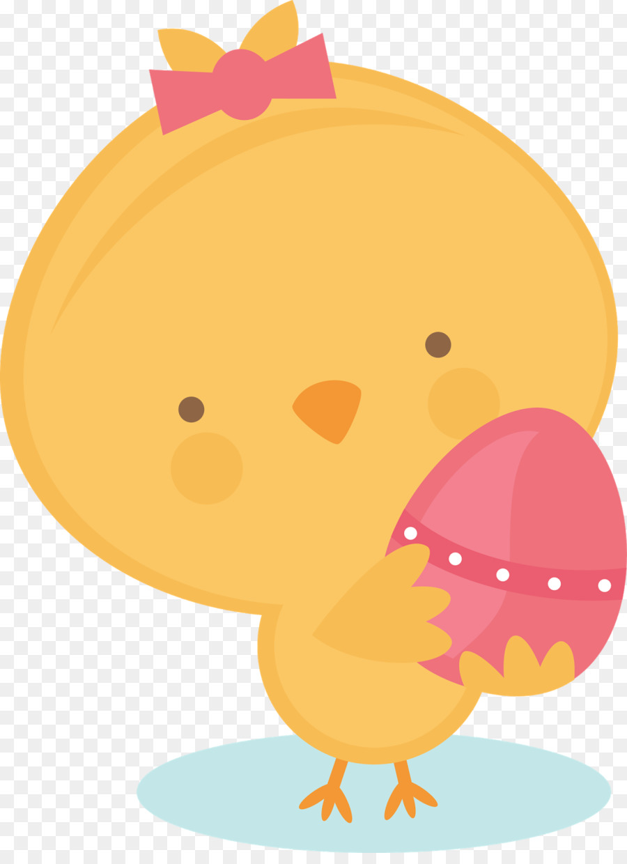 Pollito Con Huevo，Amarillo PNG