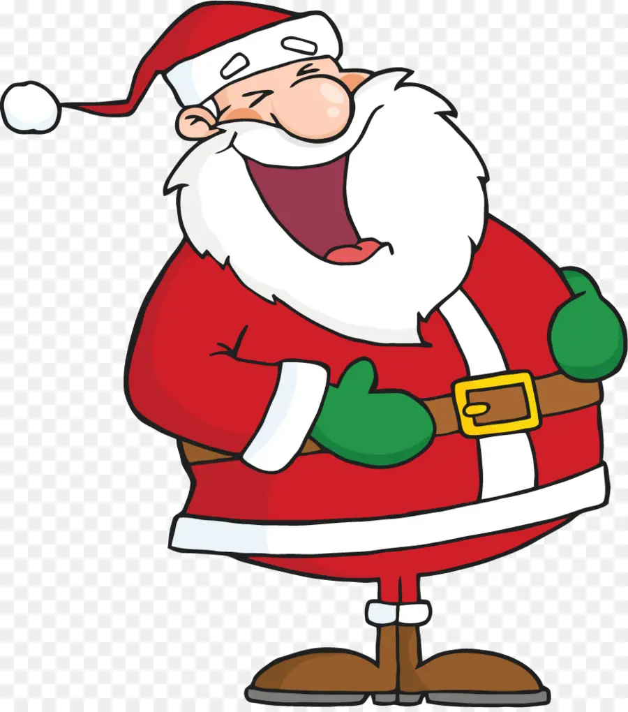 Santa Claus，La Risa PNG