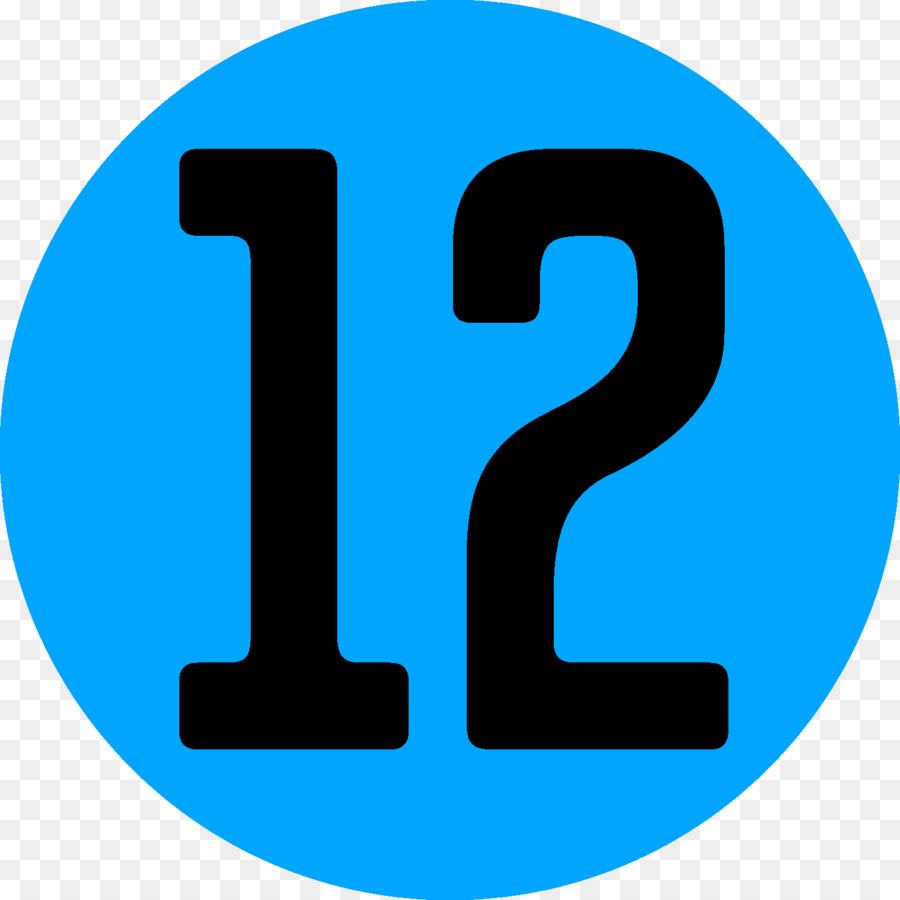 Numero 12，Dígito PNG