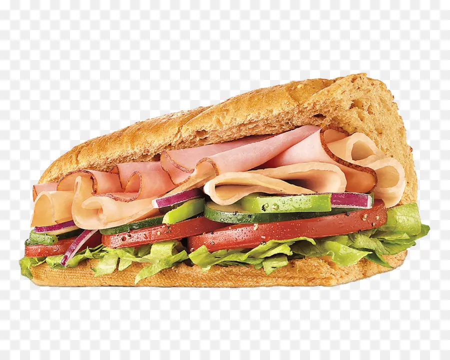 Submarine Sandwich，Jamón PNG