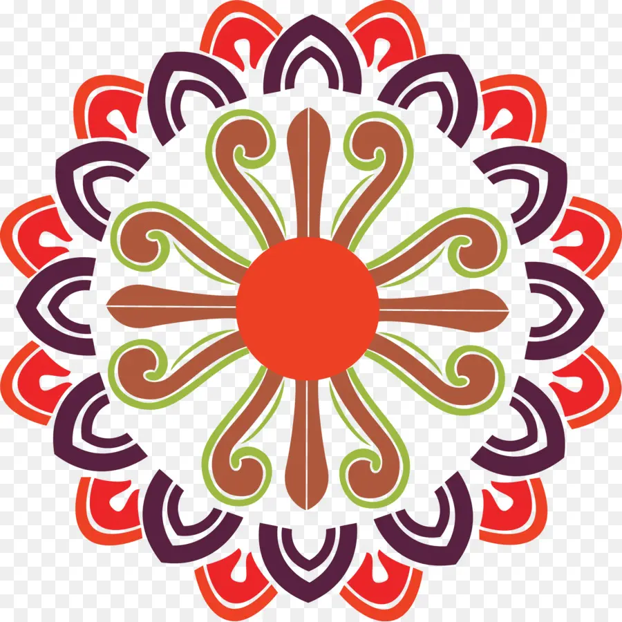 Rangoli，Diseño Gráfico PNG