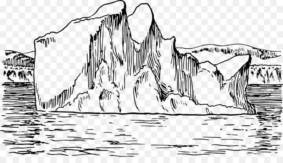 Iceberg，Dibujo PNG