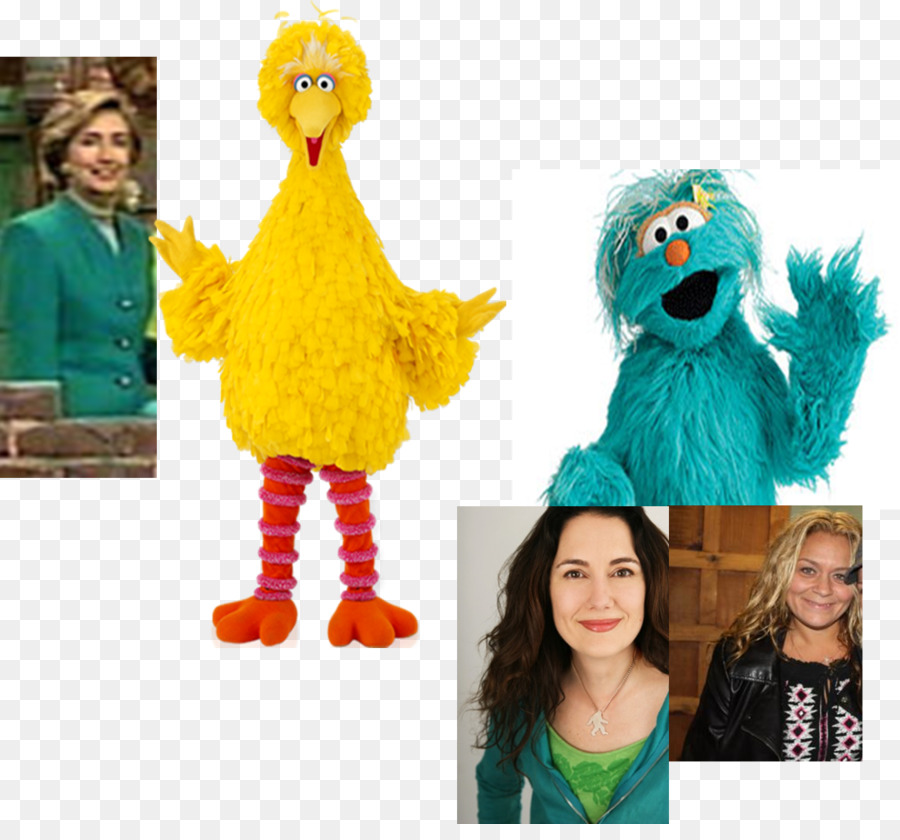 Big Bird，Oscar El Gruñón PNG