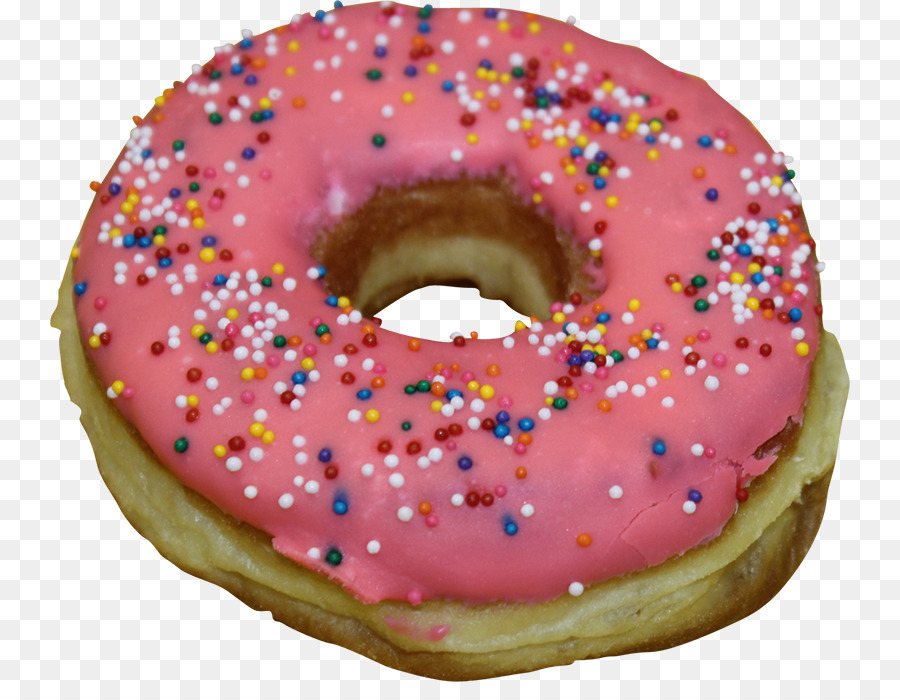 Donut Rosa，Aspersiones PNG