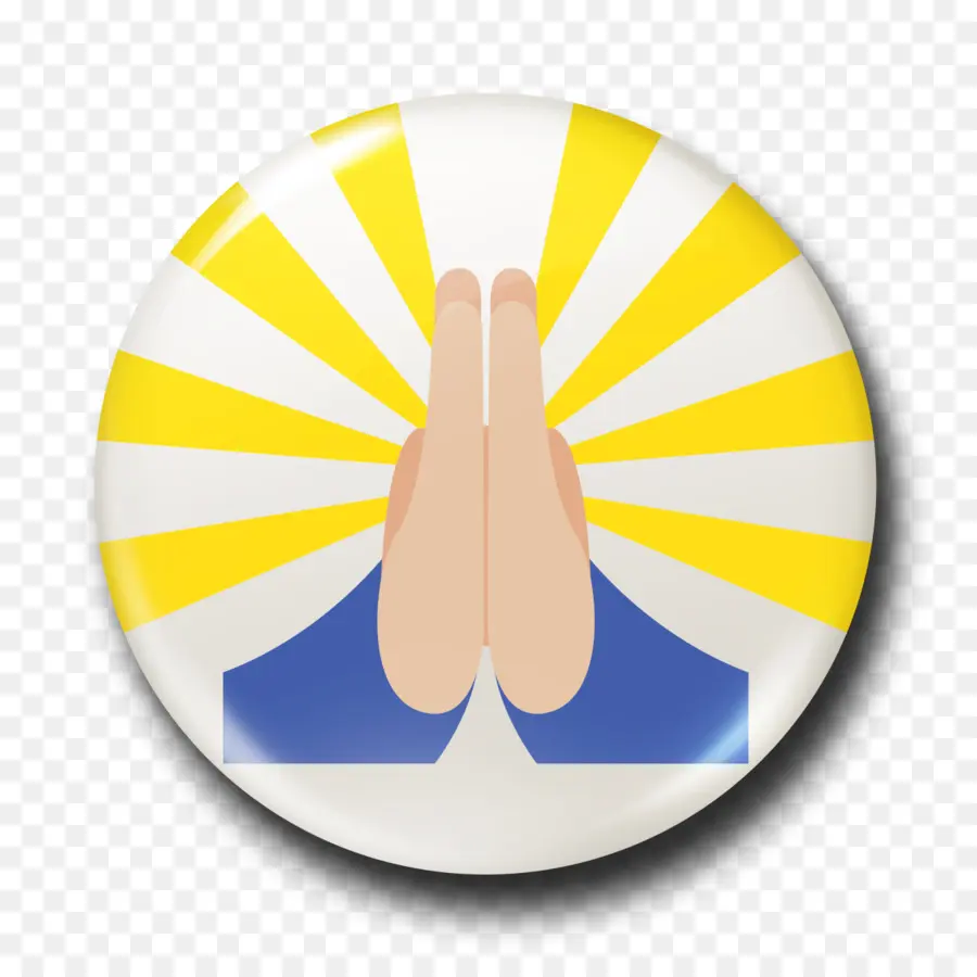 Las Manos En Oración，Emoji PNG