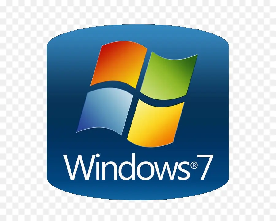 Windows 7，Etiqueta Engomada De La PNG