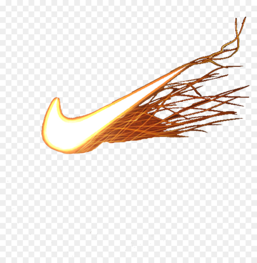 Logotipo De Nike Con Llamas，Marca PNG