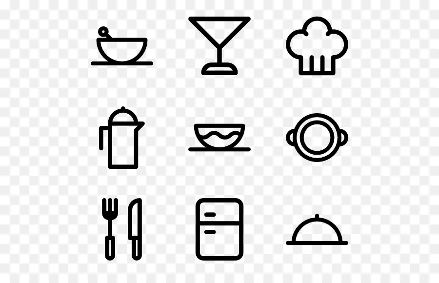 Iconos De Cocina，Cocinando PNG