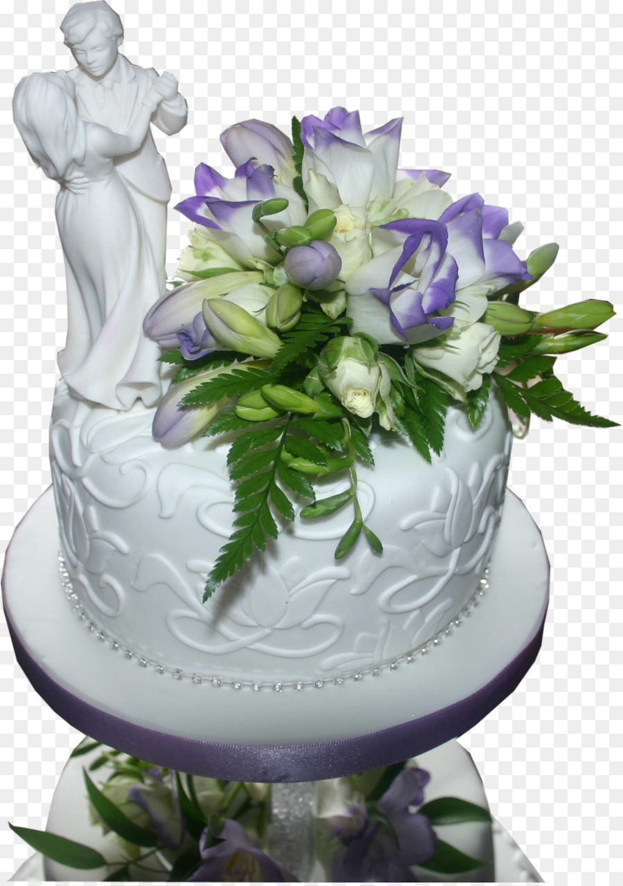 Pastel De Bodas，Flores PNG