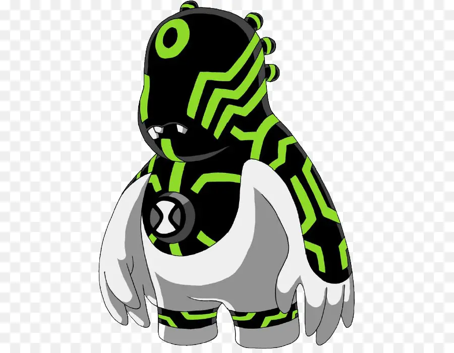 Alienígena Negro Y Verde，Negro PNG