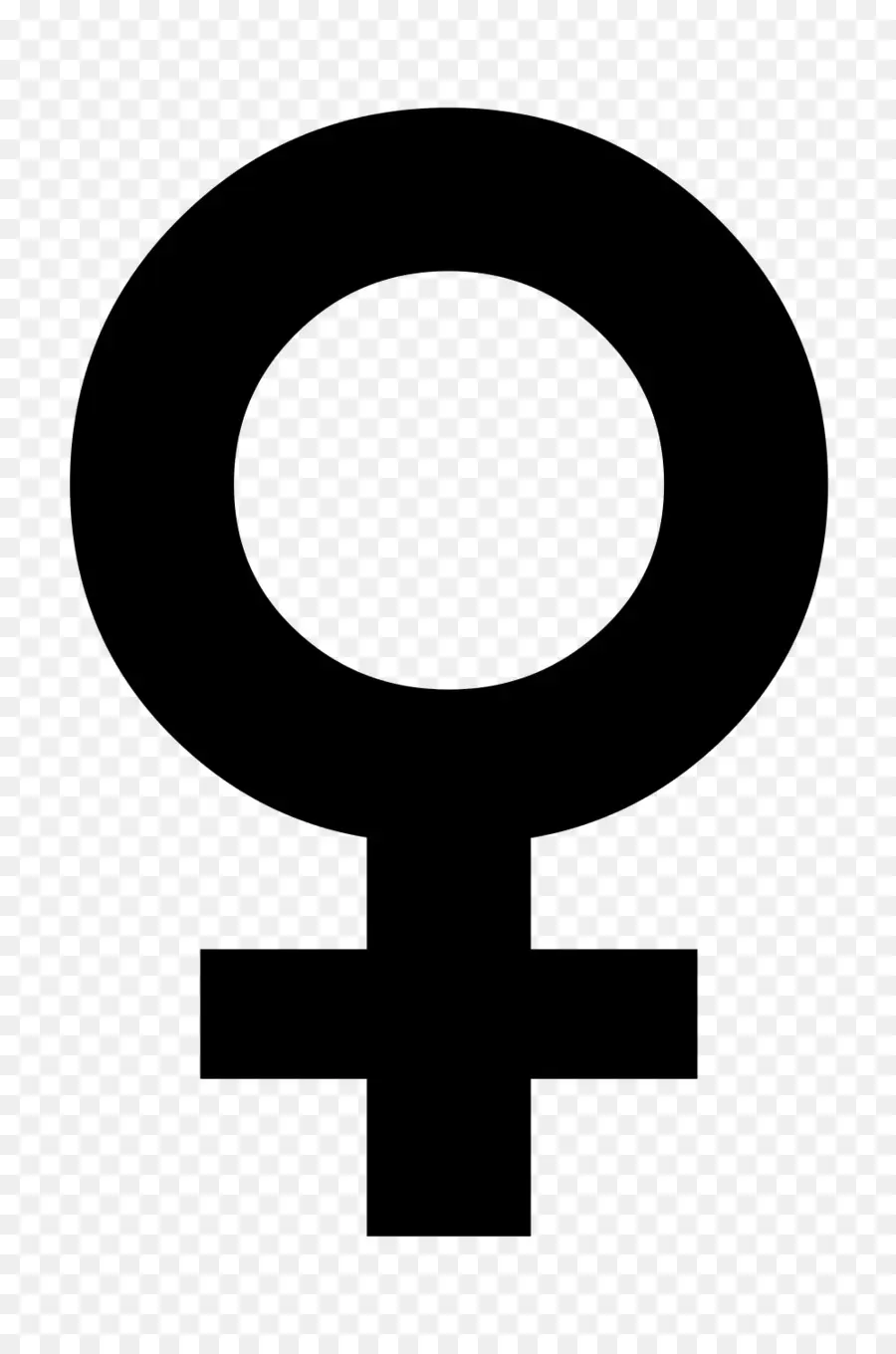 Símbolo De Género，Femenino PNG
