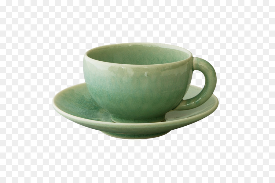 Taza Verde，Platillo PNG