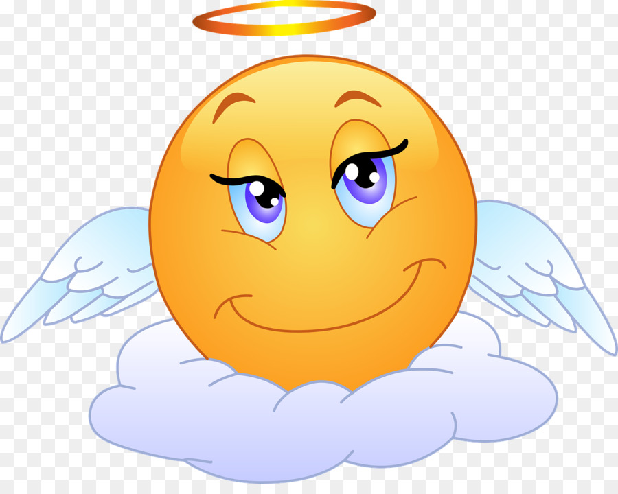 ángel Emoji，Ángel PNG