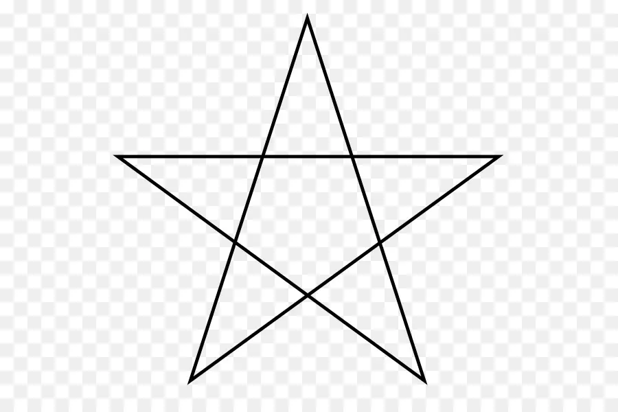 Pentagrama，Símbolo PNG