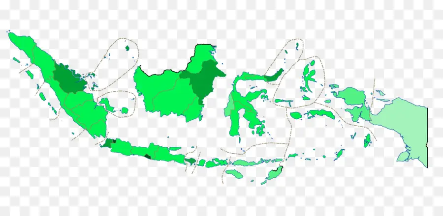 Mapa De Indonesia，País PNG