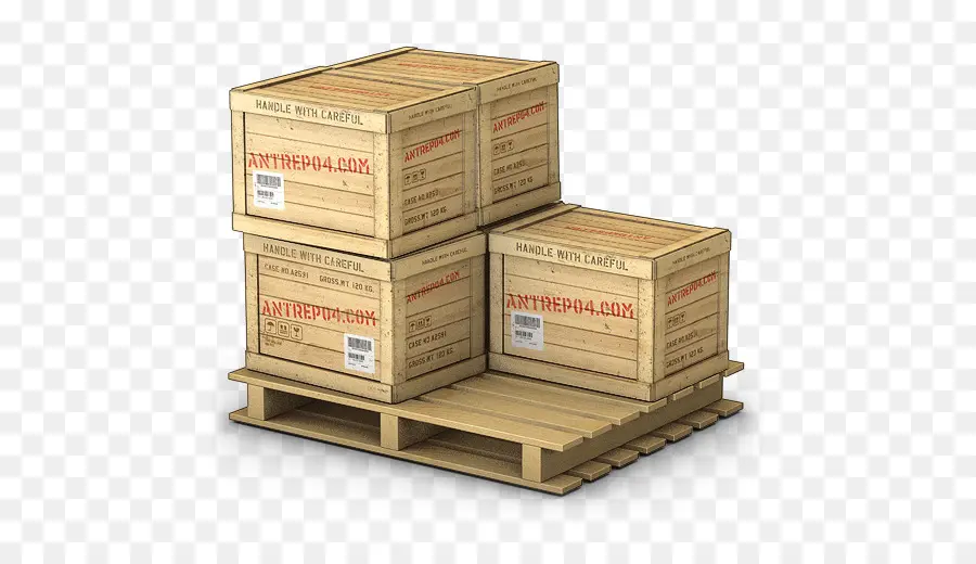 Cajas De Madera，Paleta PNG