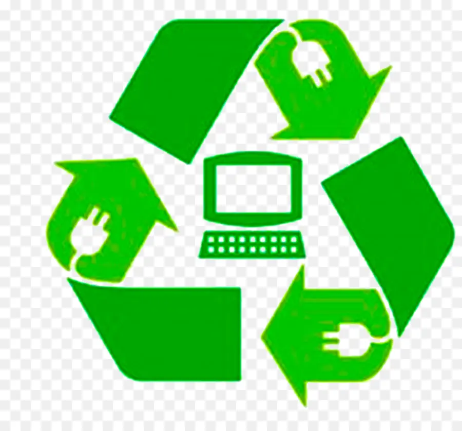 Equipo De Reciclaje De，Los Residuos Electrónicos PNG