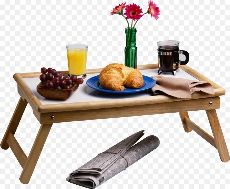 Bandeja De Desayuno，Cuerno PNG