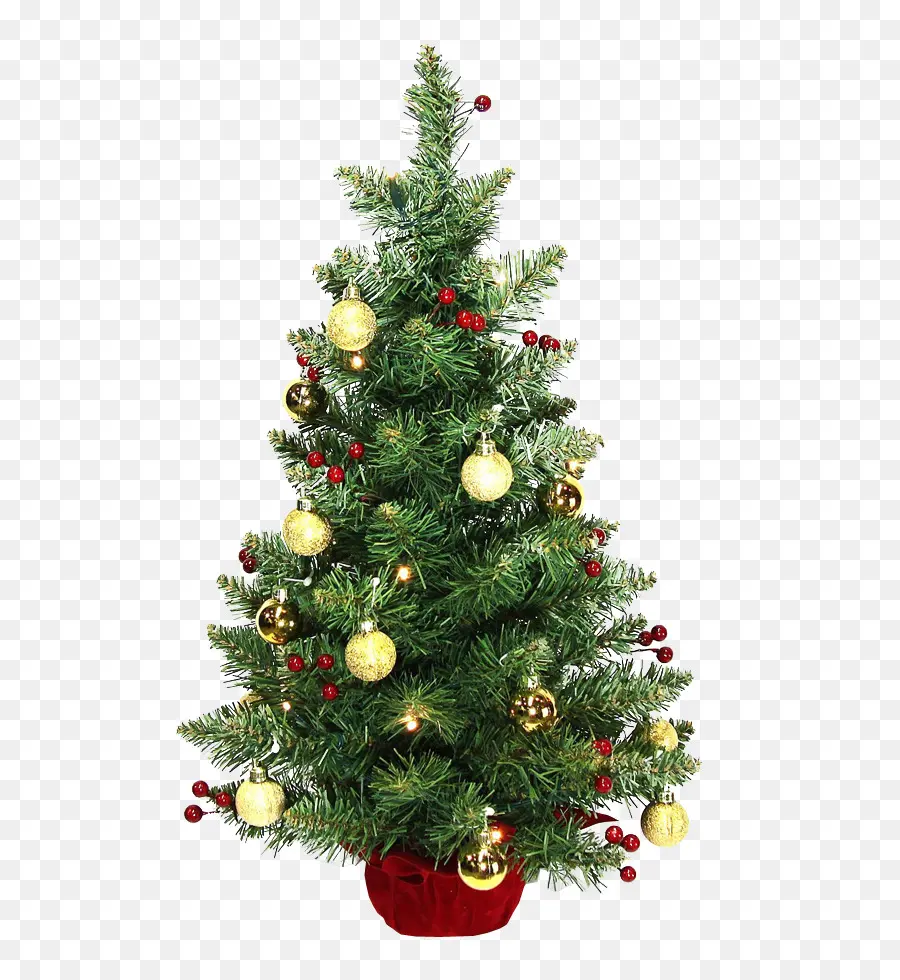 árbol De Navidad，Preiluminados árbol PNG