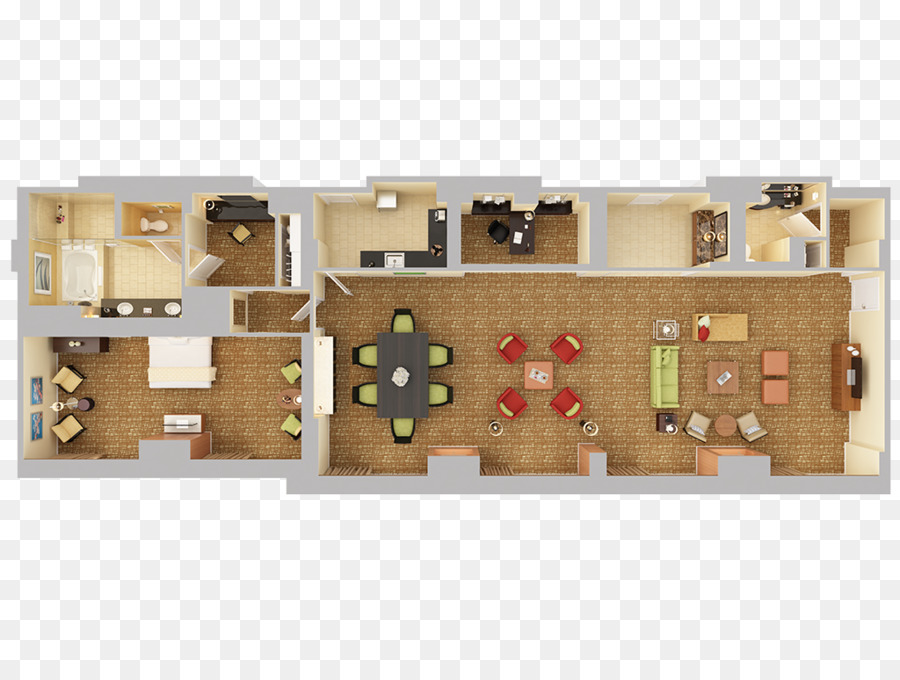 Suite Presidencial，Plan De Piso PNG