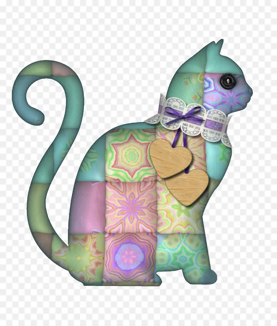 Gato De Retales，Labor De Retazos PNG